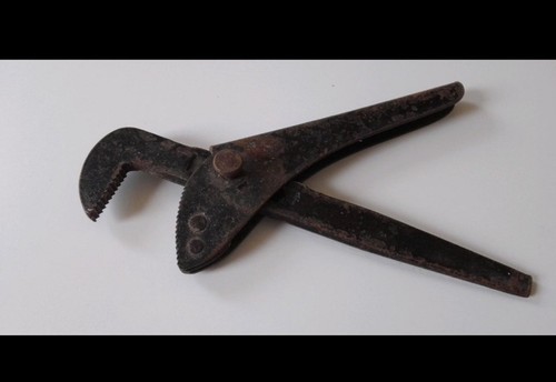 Vintage alte zange - vintage, rohrzange
