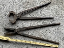 2 alte Schmiedezangen