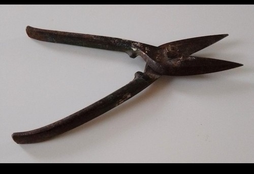 Vintage sehr alte blechschere - vintage,
