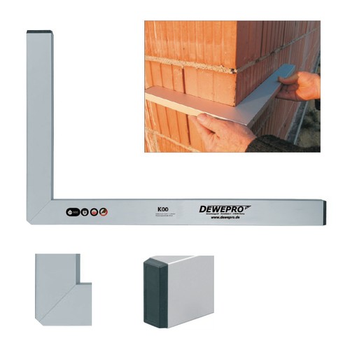 Premium alu bauwinkel - premium, 100x50cm