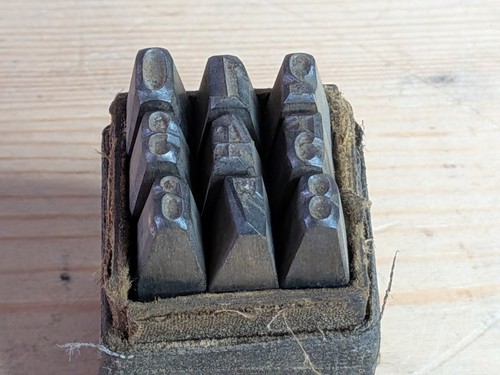 Schlagzahlen 8mm satz stempel - 8mm,